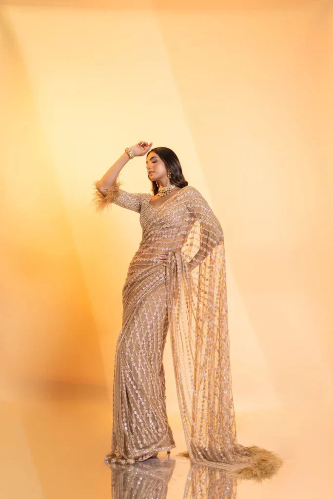 party wear saree for women