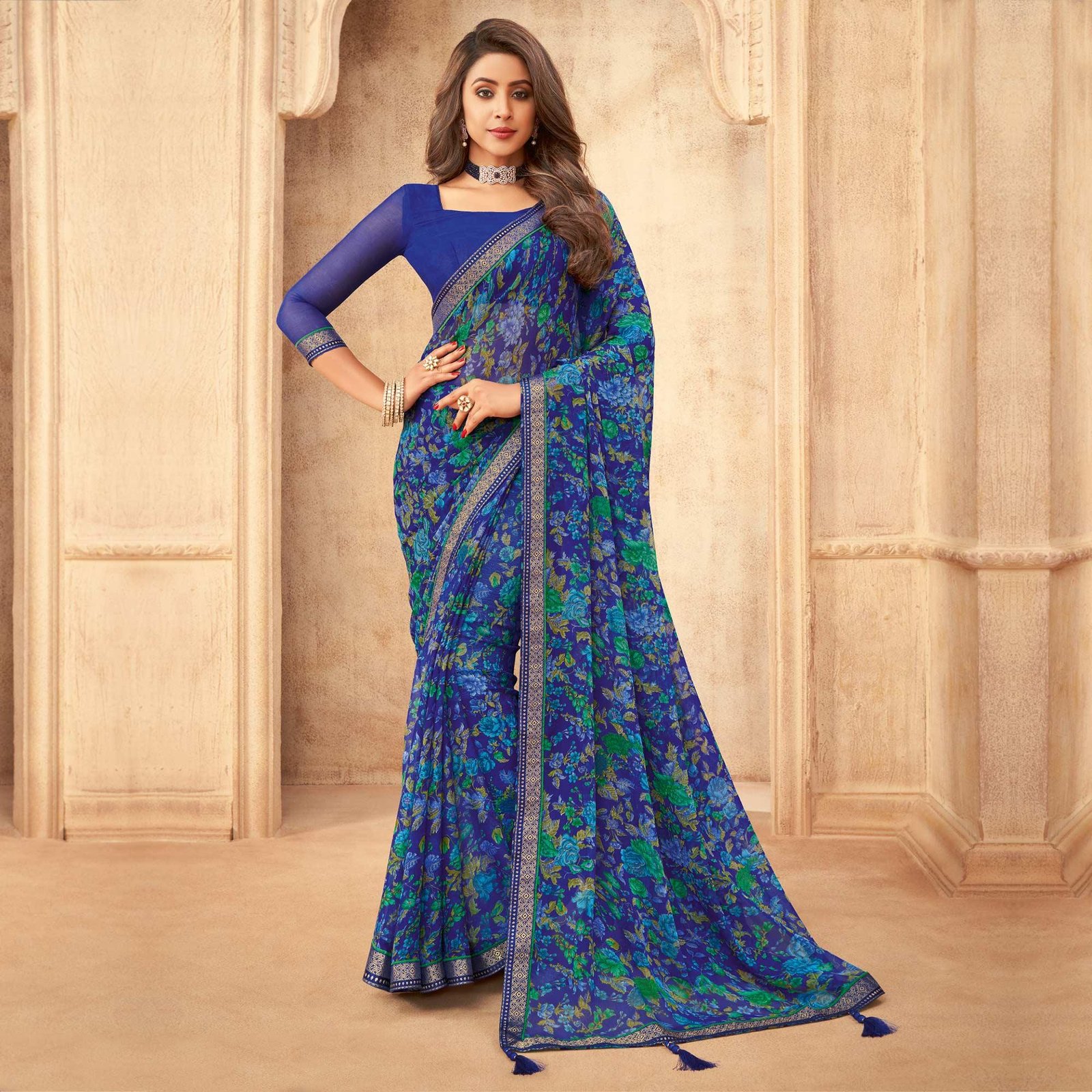party wear saree for women